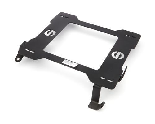 Seat Adapter Bracket - 600 Series - Sparco to Driver Side Subaru WRX or STI 2008-14 - Steel - Black Powder Coat - Each