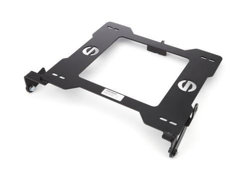 Seat Adapter Bracket - 600 Series - Sparco to Driver Side Volkswagen GTI / Jetta / Golf 1993-98 - Steel - Black Powder Coat - Each