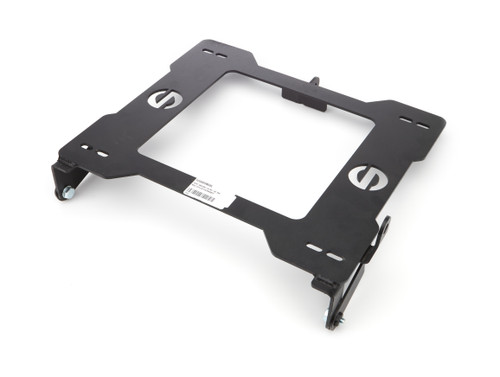 Seat Adapter Bracket - 600 Series - Sparco to Driver Side Volkswagen GTI / Jetta / Rabbit 1985-92 - Steel - Black Powder Coat - Each