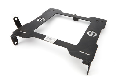 Seat Adapter Bracket - 600 Series - Sparco to Passenger Side Volkswagen GTI / Jetta / Rabbit 1985-92 - Steel - Black Powder Coat - Each