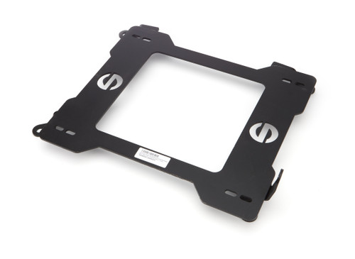 Seat Adapter Bracket - 600 Series - Sparco to Driver Side Volkswagen GTI / Jetta / Golf / Beetle 2006-22 - Steel - Black Powder Coat - Each