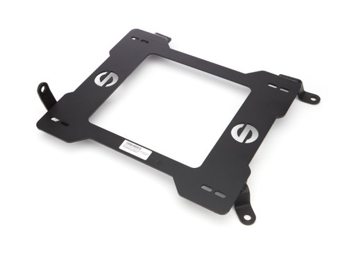 Seat Adapter Bracket - 600 Series - Sparco to Passenger Side Volkswagen GTI / Jetta / Golf / Beetle 2006-22 - Steel - Black Powder Coat - Each