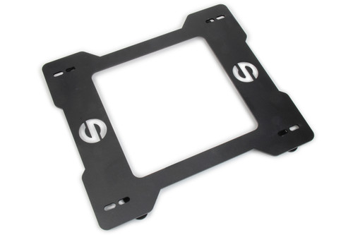 Seat Adapter Bracket - 600 Series - Sparco to Driver Side - GM F-Body 1967-69 - Steel - Black Powder Coat - Each