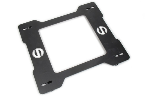 Seat Adapter Bracket - 600 Series - Sparco to Passenger Side GM F-Body 1967-69 - Steel - Black Powder Coat - Each