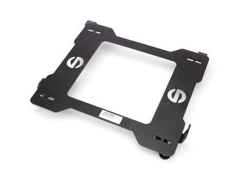 Seat Adapter Bracket - 600 Series - Sparco to Driver Side Honda Civic 1996-2000 - Steel - Black Powder Coat - Each