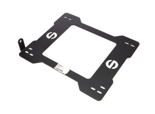 Seat Adapter Bracket - 600 Series - Sparco to Passenger Side Porsche 911 1974-98 - Steel - Black Powder Coat - Each