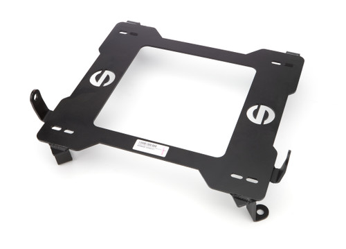 Seat Adapter Bracket - 600 Series - Sparco to Driver Side Honda Civic 2006-11 - Steel - Black Powder Coat - Each