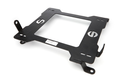 Seat Adapter Bracket - 600 Series - Sparco to Passenger Side Honda S2000 2004-09 - Steel - Black Powder Coat - Each