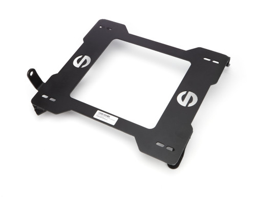 Seat Adapter Bracket - 600 Series - Passenger Side - Steel - Black Powder Coat - Honda Civic 2016-22 - Each