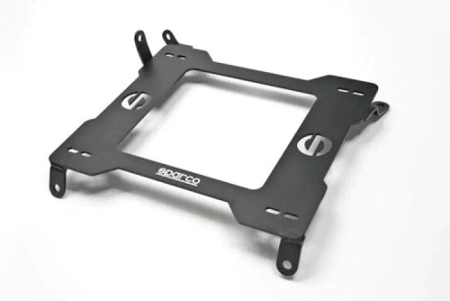 Seat Adapter Bracket - 600 Series - Driver Side - Steel - Black Powder Coat - Tesla Model 3 2017-22 - Each