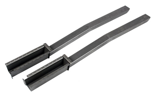 Subframe Connectors - Weld-On - 2 x 3 x 0.120 Tubing - Steel - Black Powder Coat - Ford Mustang 1694-70 - Kit