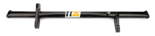 Front Axle Assembly - Lightweight - 2.5 in OD - 50 in Wide - 9 and 12 Degree Front Spindles - Adjustable Shock Towers - Chromoly - Black Powder Coat - Sprint Car - Each