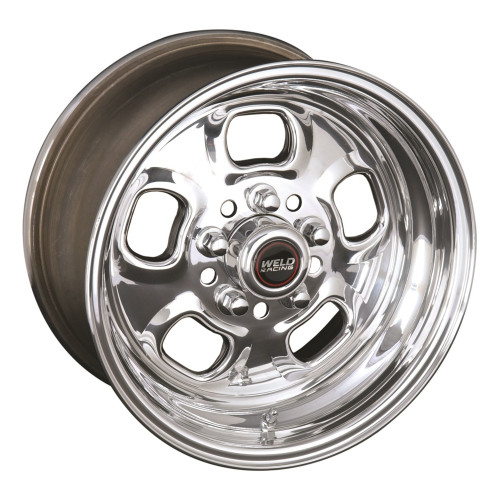Wheel - Rodlite - 15 x 10 in - 5.500 in Backspace - 5 x 4.50 / 5 x 4.75 in Bolt Pattern - Aluminum - Polished - Each