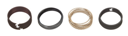 Piston Rings - 4.005 in Bore - 2.0 x 1.5 x 4.0 mm Thick - Standard Tension - Ductile Iron - 8-Cylinder - Kit