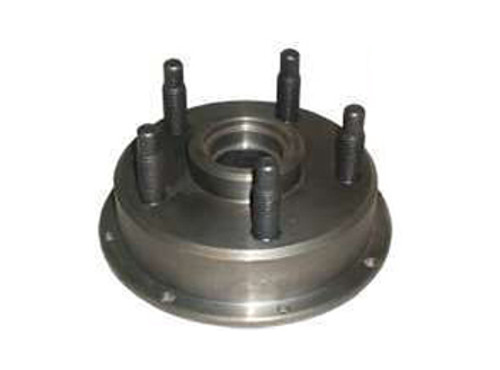 Wheel Hub - Front - Stock Replacement - 5 x 5.00 in Wheel - 5/8-11 in Stud - 8 x 7 in Rotor Bolt Pattern - Steel - Natural - Each Wheel Hub - Front - Stock Replacement - 5 x 5.00 in Wheel - 5/8-11 in Stud - 8 x 7 in Rotor Bolt Pattern - Steel - Natural - Each