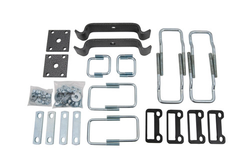 Helper Spring Mounting - Steel - Silver Powder Coat - LP-25 - GM Fullsize Truck 2020 - Kit