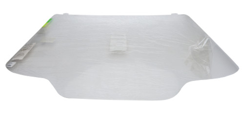 Windshield - Oversized - 0.125 in Thick - Coated - Polycarbonate - Chevy Corvette 1968-82 - Each