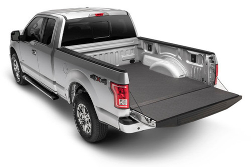 Bed Mat - Impact - Hook and Loop Fastener - Tailgate Included - Plastic - Gray - 4 ft 6 in Bed - Ford Compact Truck 2022 - Each