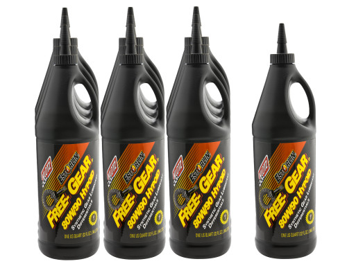 Gear Oil - Pure Estorlin - Hypoid - 80W90 - Synthetic - 1 qt Bottle - Set of 10