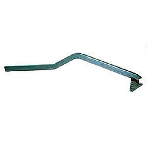 Frame Rails - Ladder Bar Rails - Rear - 2 x 3 x 0.083 in Tubing - Welded Ladder Bar Brackets - Steel - Natural - Pair