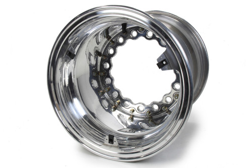 Wheel - Matrix Modular - 15 x 14 in - 5.000 in Backspace - Wide 5 Bolt Pattern - Aluminum - Polished - Each