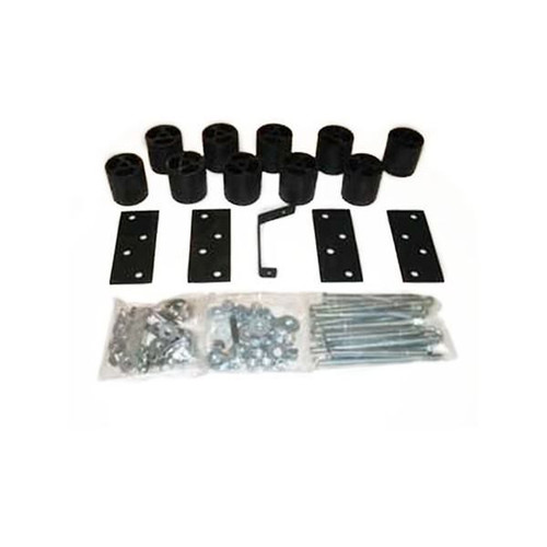 Body Lift - 3 in Lift - Front / Rear Bumper Brackets - Hardware Included - Nylon / Steel - Black / Zinc Oxide - Gas - Ford Explorer / Mazda Navajo 1990-94 - Kit Body Lift - 3 in Lift - Front / Rear Bumper Brackets - Hardware Included - Nylon / Steel - Black / Zinc Oxide - Gas - Ford Explorer / Mazda Navajo 1990-94 - Kit