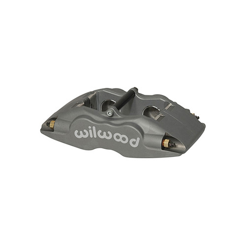 Brake Caliper - Superlite - 4 Piston - Aluminum - Gray Anodized - 13.060 in OD x 0.810 in Thick Rotor - 3.500 in Lug Mount - Each
