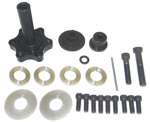 Crank Mandrel Drive Kit - 4 in Long Mandrel - Guides / Hardware / Spacers - Small Block Chevy - Kit Crank Mandrel Drive Kit - 4 in Long Mandrel - Guides / Hardware / Spacers - Small Block Chevy - Kit