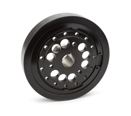 Harmonic Balancer - Race - 7.950 in OD - SFI 18.1 - Steel - Black Powder Coat - Internal Balance - Small Block Chevy - Each Harmonic Balancer - Race - 7.950 in OD - SFI 18.1 - Steel - Black Powder Coat - Internal Balance - Small Block Chevy - Each
