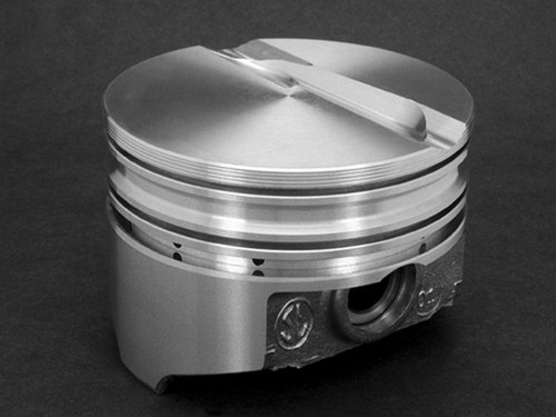 Piston - KB Series - Hypereutectic - 4.060 in Bore - 5/64 x 5/64 x 3/16 in Ring Grooves - Minus 7.00 cc - Small Block Chevy - Set of 8