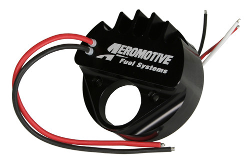 Fuel Pump Controller - True Variable Speed - Brushless - Aluminum - Black Anodized - Aeromotive Brushless Gear Pumps - Each
