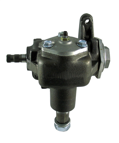 Steering Box - Manual - Saginaw Vega 140 - 22 to 1 Ratio - Iron - Black Paint - GM - Each