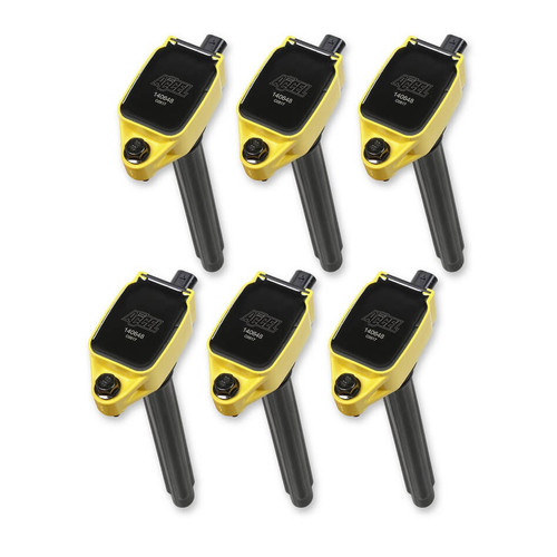 Ignition Coil Pack - Super Coil - Coil-On-Plug - Yellow - 3.6 L - Mopar 2011-16 - Set of 6