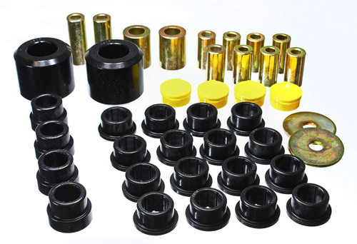 Trailing Arm Bushing - Hyper-Flex - Rear - Polyurethane - Black - Chevy Camaro 2010-12 - Kit