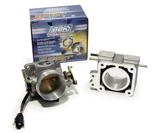Throttle Body - Power Plus - Stock Flange - 75 mm Single Blade - Aluminum - Natural - Small Block Ford - Ford Mustang 1986-1993 - Each