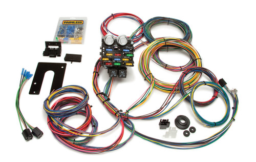 Car Wiring Harness - Pro Street - Complete - 21 Circuit - Universal - Kit