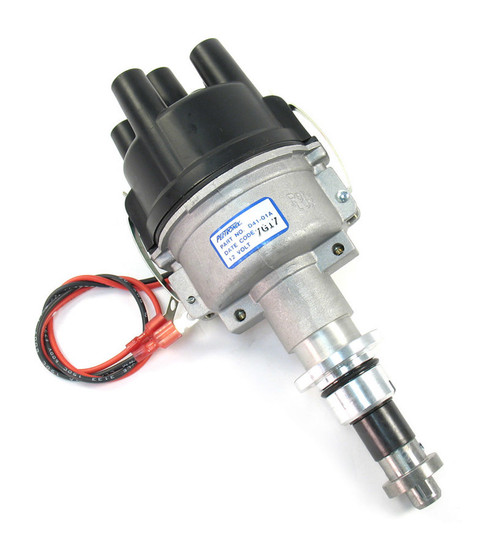 Distributor - Industrial - Hall Effect - Mechanical Advance - Socket Style Terminal - Black - Waukesha 4 Cylinder - Each