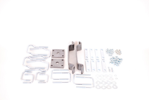 Helper Spring Mounting - LP-25 - Steel - Silver Powder Coat - GM Fullsize Truck 2011-12 - Kit