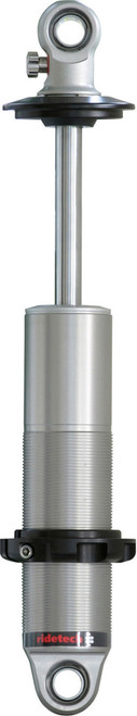 Shock - HQ Series - Monotube - 10.13 in Compressed / 14.23 in Extended - 2.03 in OD - Single Adjustable - Threaded Aluminum - Natural - Each