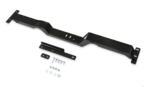 Transmission Crossmember - Blackheart - Bolt-On - Steel - Black Powder Coat - GM LS-Series - 4L60E / 4L65 / 4L70 / 4L80 / TH400 / T56 / T56 Magnum - GM A-Body / G-Body 1978-88 - Each
