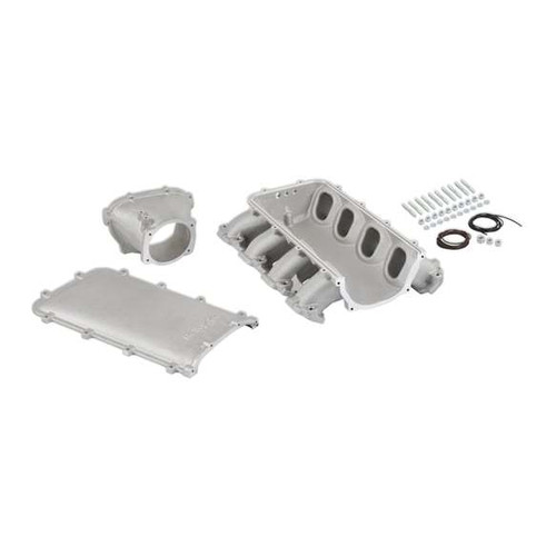 Intake Manifold - Ultra Lo-Ram - 105 mm Throttle Body Flange - GM GenV LT-Series - Aluminum - Natural - Each
