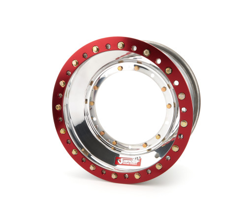 Wheel - 15 x 8 in - 3.000 in Backspace - Direct Mount - Beadlock - Aluminum - Polished - Each