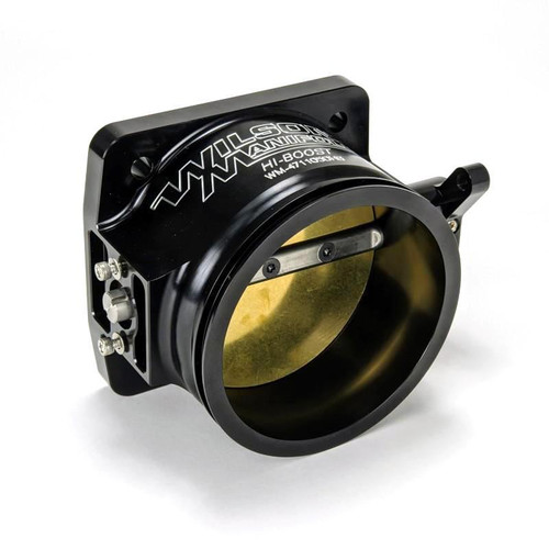 Throttle Body - 1520 CFM - Ford Style Flange - 105 mm Dual Seal - Aluminum - Black Anodized - Universal - Each