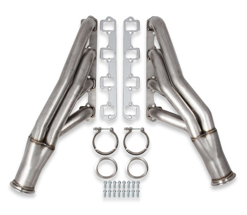 Headers - Turbo Headers - 1-3/4 in Primary - 3 in Collector - Stainless - Natural - Small Block Ford - Pair