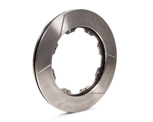 Brake Rotor - GT 36 - Passenger Side - Directional / Slotted - 12.19 in OD - 0.813 in Thick - 8 x 7.620 in Bolt Pattern - Iron - Natural - Each Brake Rotor - GT 36 - Passenger Side - Directional / Slotted - 12.19 in OD - 0.813 in Thick - 8 x 7.620 in Bolt Pattern - Iron - Natural - Each