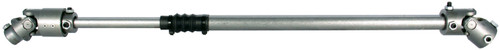 Steering Shaft - Vibration Dampener - Telescoping - Manual Steering - Steel - Natural - Jeep Wrangler CJ 1976-86 - Each