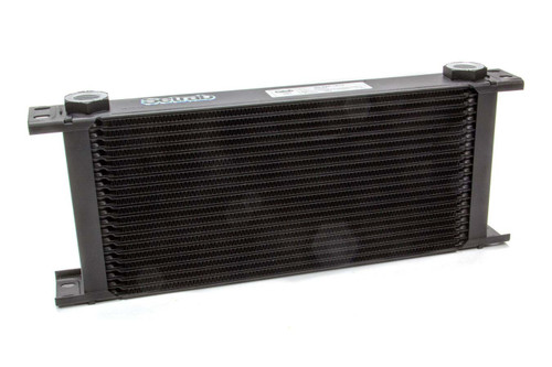 Fluid Cooler - ProLine STD 9 Series - 15.94 x 6.41 x 1.97 in - Plate Type - 22 mm x 1.50 Female Inlet / Outlet - Aluminum - Black Paint - Universal - Each