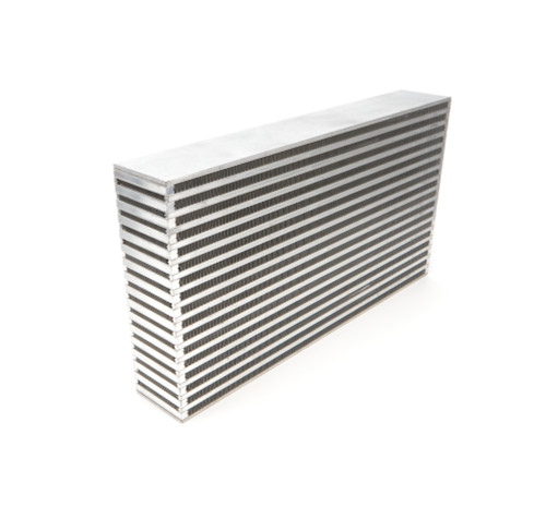 Intercooler Core - Horizontal Flow - 22 x 3.5 x 12 in Tall - Aluminum - Natural - Each