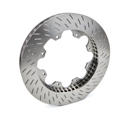 Brake Rotor - Driver Side - Slotted - 12.165 in OD - 1.250 in Thick - 8 x 7.000 in Bolt Pattern - Steel - Natural - GM Calipers - Each