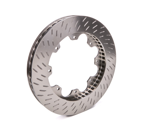 Brake Rotor - Passenger Side - Slotted - 12.165 in OD - 1.250 in Thick - 8 x 7.000 in Bolt Pattern - Steel - Natural - GM Calipers - Each